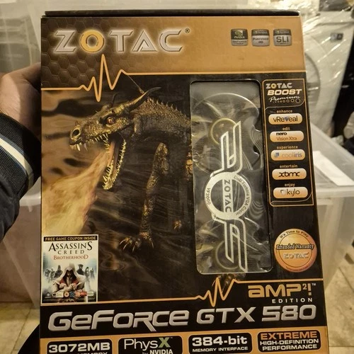 Scheda Video ZOTAC GeForce GTX 580 AMP2! Edition 3072MB