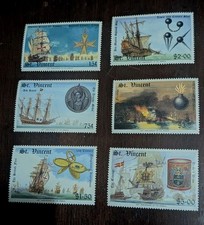 Product Image: ST. VINCENT SCOTT# 1100-1105 MNH SHIPS/SPANISH ARMADA DESTRUCTION