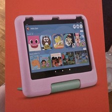 Amazon Fire HD 10 Kids Tablet 13th Gen 32GB Pink 10.1" Wi-Fi Parental Controls