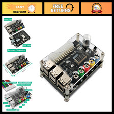 Adjustable Voltage ATX Power Supply Breakout Board, 6-Port USB 2.0 QC 3.0, 3A