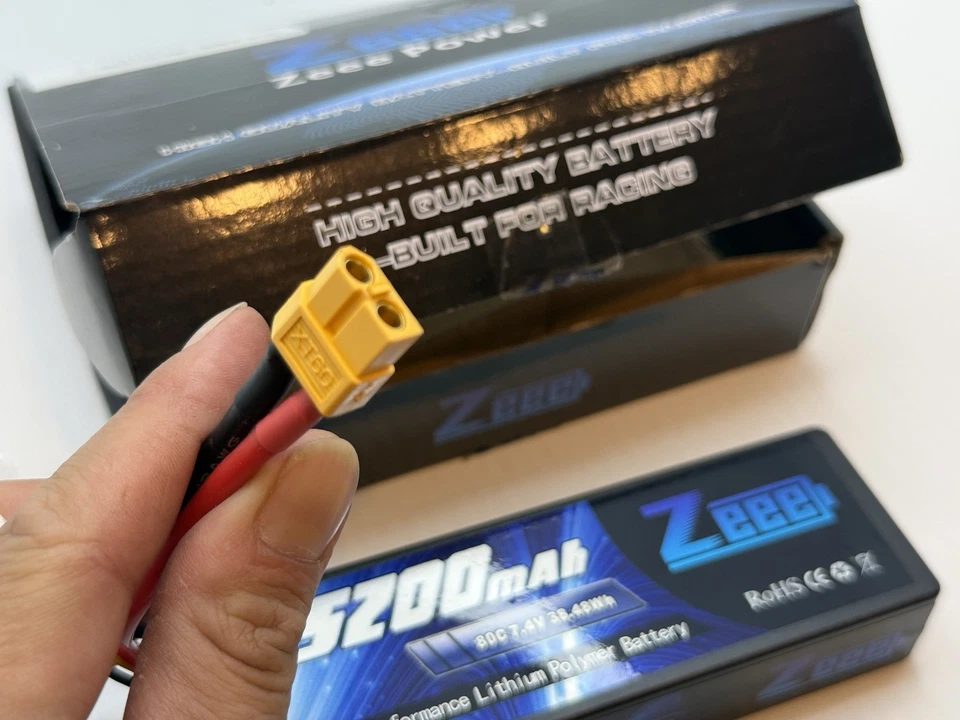 2x Zeee 3S Lipo Battery 5200mAh XT60 11.1V 120C for RC Car Truck Heli Airplane - Image 4 of 4
