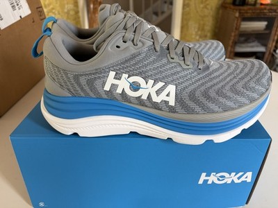 Size 10.5 - Hoka One HOKA Gaviota 5 Limestone Diva Blue - New In Box