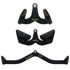 LAT Pull Down Bar for Cable Machine, LAT Pulldown Attachments T Bar V Bar Cable