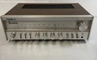 Vintage Quadraflex Stereo AM FM Receiver 676 Walnut Grain Vinyl Veneer