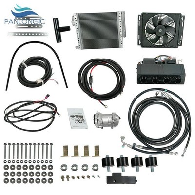 12V Cool& Heat Electric Universal Underdash Air Conditioner DC Auto Car A/C Kit