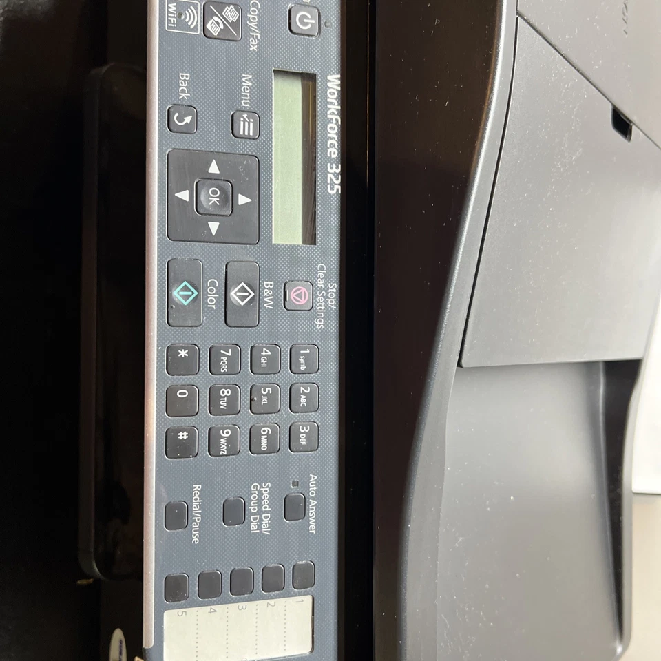 Epson Workforce Pro WF-325 Compact All In One Inkjet Printer Tested Works Great - Image 2 of 4