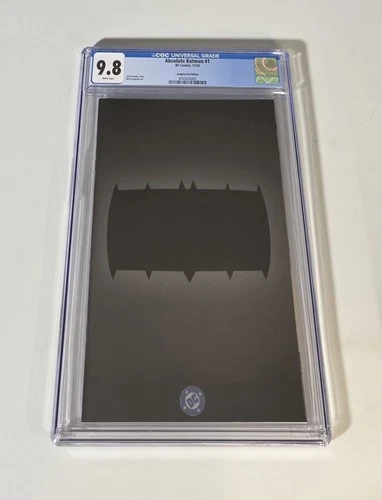 Absolute Batman #1 CGC 9.8 Graded Insignia Logo Foil Variant Edition 1st Print