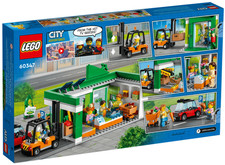 lego NEW Sealed LEGO City 60347 Grocery Store Truck Building Toy Set for Kids NI