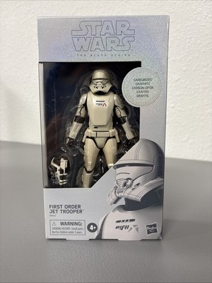 Hasbro E8442 Star Wars 6in Black Carbonized Jet Trooper Action Figure