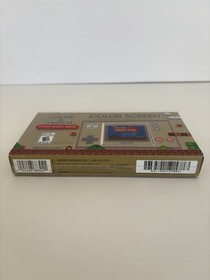 Nintendo Super Mario Bros Handheld Game and Watch 35th Anniversary New Sealed