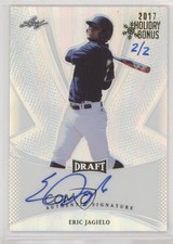 2013 Leaf Metal Draft Holiday Bonus 2/2 Eric Jagielo #BA-EJ1 Auto 1c1