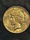 1923-P Peace Silver Dollar AU