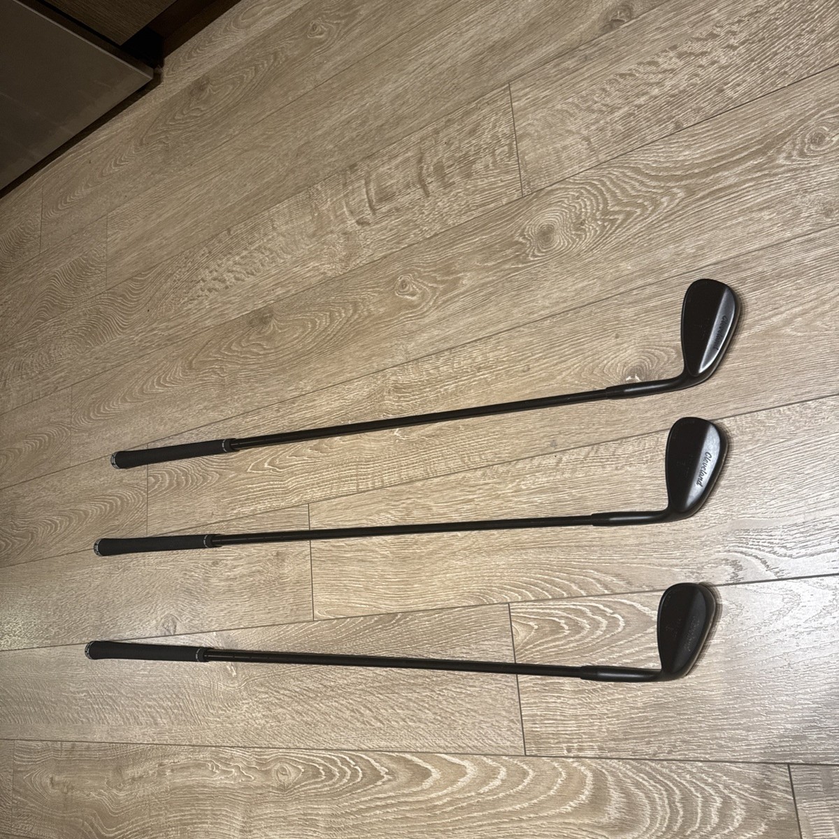 WS クリーブランド SEC CLEVELAND ROTEX BLACK NITRIDE 3 WEDGE SET 52-56-60 SPINE ALIGNED
