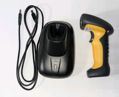 Netum NT-1202W Wireless 2D Barcode Scanner IP67 w/ Charging Cradle & USB Cable