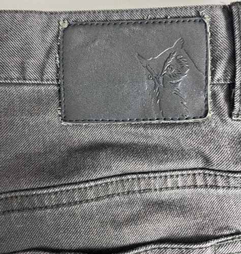 Grayers Pantalone Jeans Uomo Premium Cinque Tasche 34X30 Grigio Scuro OTTIMO - Foto 3 di 10