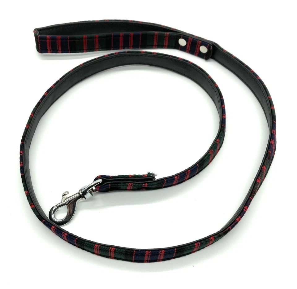 Escocés Macdonald Moderno Tartán Collar de Perro Y Cable Juego - Imagen 3 de 4