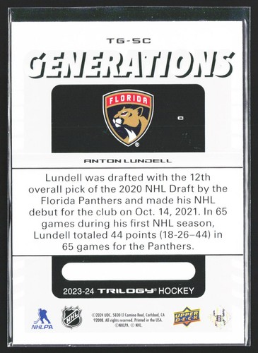 2023-24 Upper Deck Trilogy Generations - Pick Your Card - Free Shipping! - Picture 22 of 76