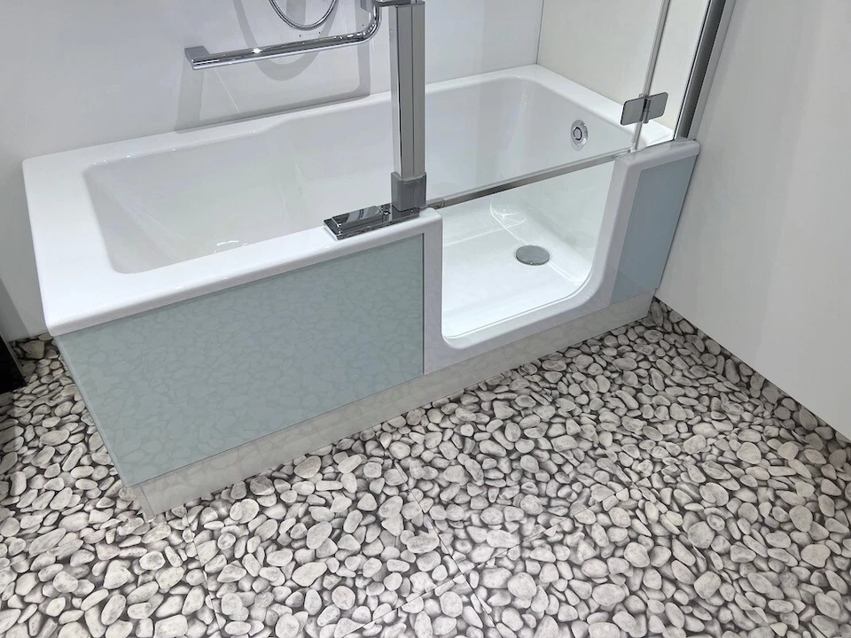 Artweger Twinline 2 Badewanne 160x75 cm, Duschbereich rechts, weiß - Bild 2 von 4