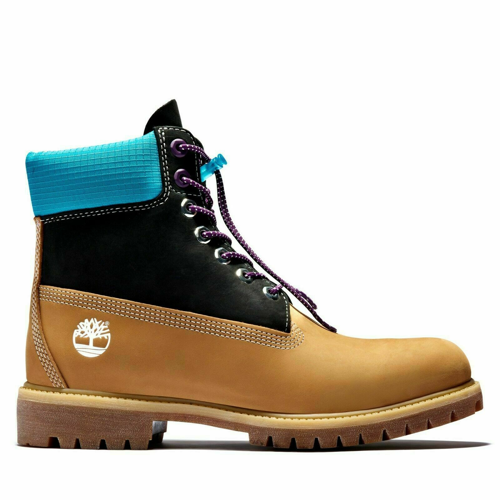 Black Leather Boots A2N93 