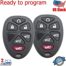 2x Keyless Entry Remote Control Key Fob for OUC60270 2007-2014 TAHOE CHEVY GMC