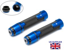 NEW Handgrips Bar Ends in Blue for Suzuki GSXR GSXS SV 600 650 750 1000 1100