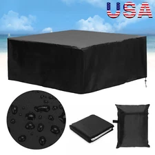 3 Sizes Waterproof Pool Spa Outdoor Hot Tub SPA Cover Dust-Proof UV Resistant