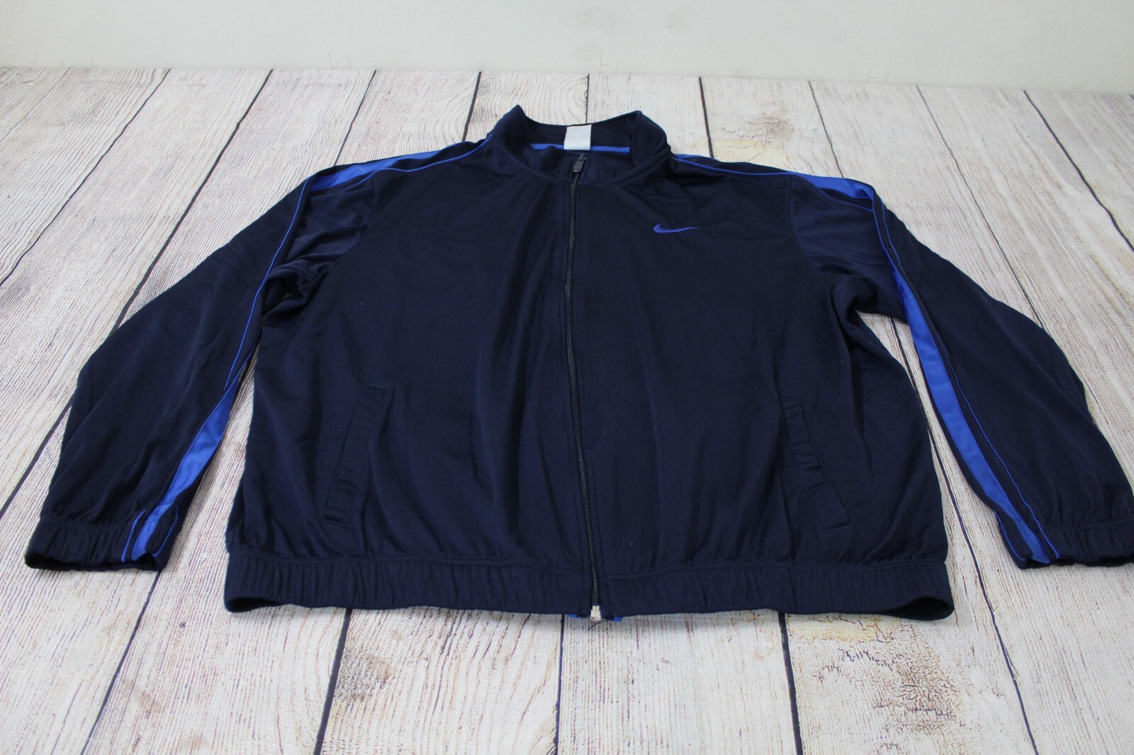 SACAI X NIKE Giacca Nike Practice OT Basketball Track Training Blu Full Zip 411218 454 XL