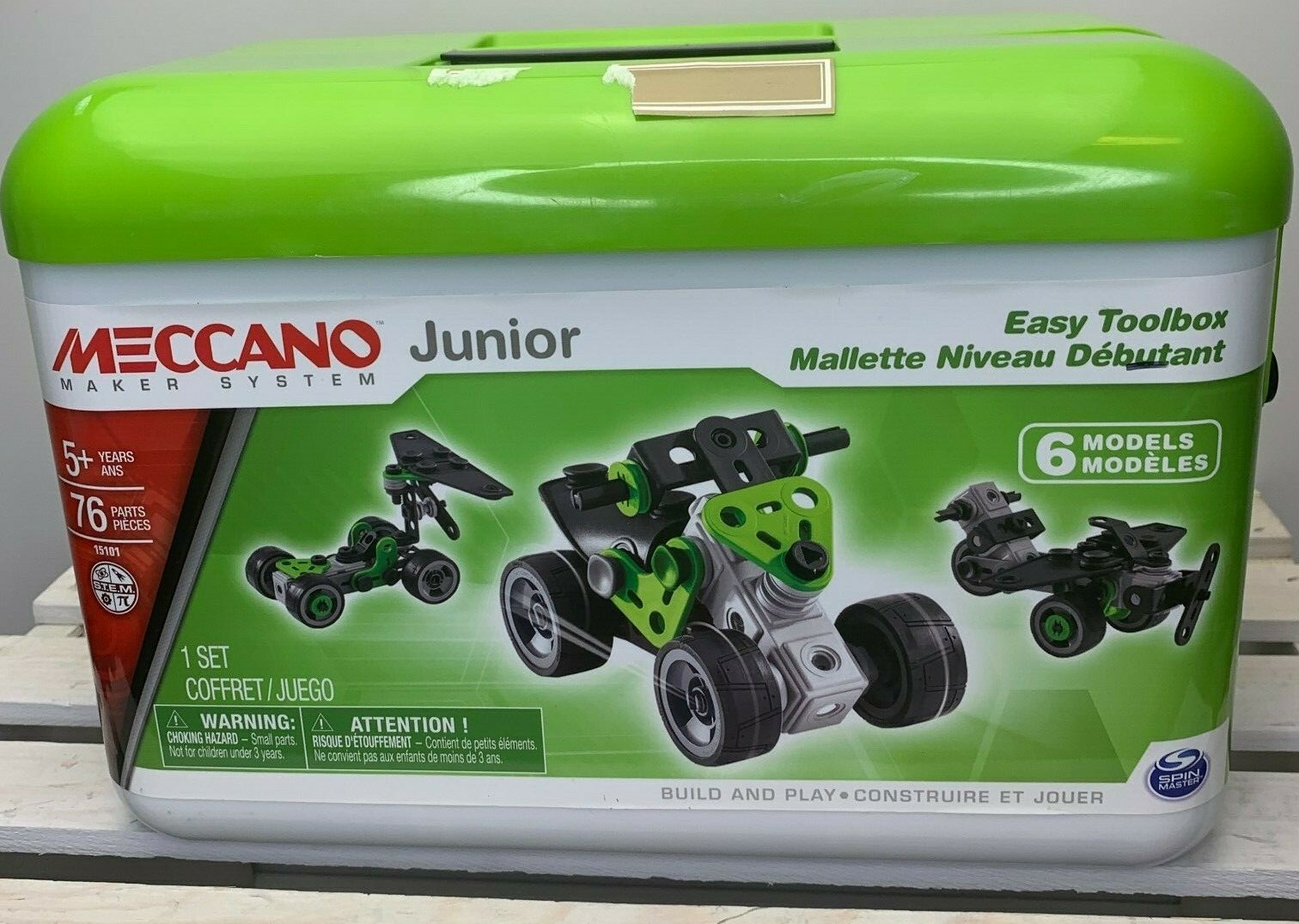 meccano junior easy toolbox