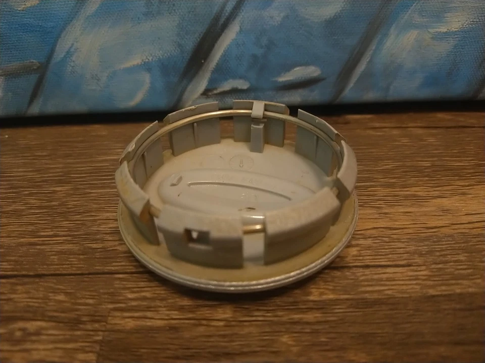 ✅Tapón de cubo central de rueda Ford Edge 2012 9L8J-1A108-AA cromado 2,5" plateado Foto 3 de 4