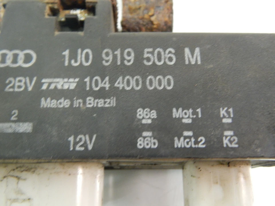 Skoda Fabia I 6Y 1,4 74KW Centralina Ventola 1J0919506M 261050 - Immagine 2 di 3