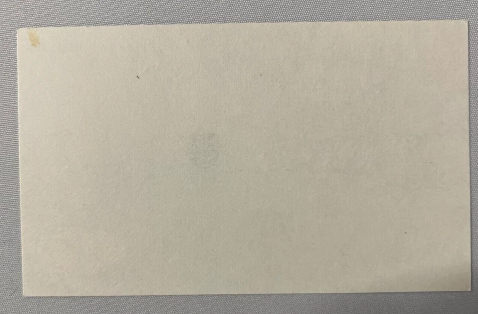 Roy White Signed 3x5 Card JSA Certified AUTO NFL Chicago Bears Full-Back RARE! - Image 3 of 4