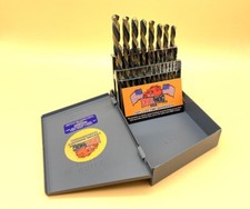 21 Pc Left Hand Drill Bit Set Reverse Drill Flutes Lifetime Warranty Drill Hog