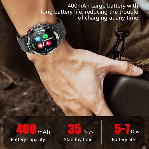 2023 Bluetooth Call IP68 Waterproof Sports Smart Watch LEMFO C22 For Android IOS - Picture 7 of 22