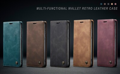 CaseMe-013 For Xiaomi 13 14 Redmi Note 11 12 13 PU Leather Flip Case Cover Shell