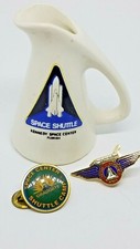 NASA Space Shuttle lot of 3 Future Astronaut, Graduate Shuttle Camp, Sm Pitcher