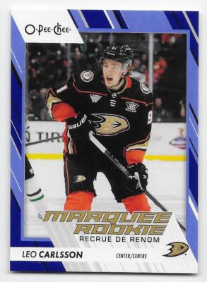 23/24 O-PEE-CHEE BLUE BORDER PARALLEL Hockey (#501-600) U-Pick From List