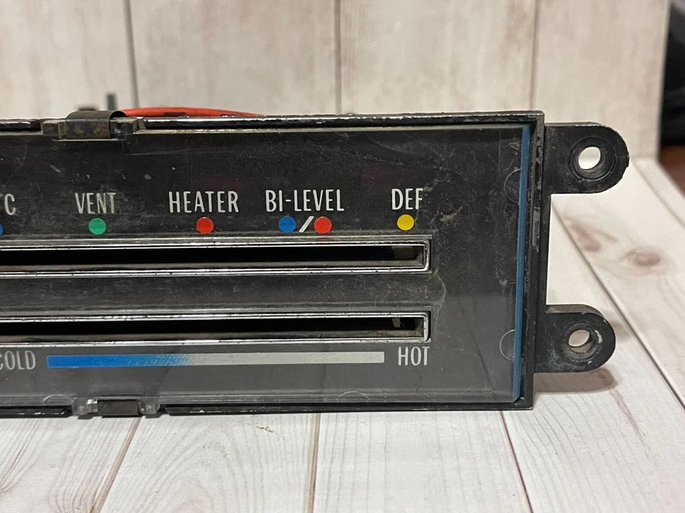 Control de calefacción GM Oldsmobile Toronado años 70 OEM 7930280 con arnés de manguera Foto 3 de 4