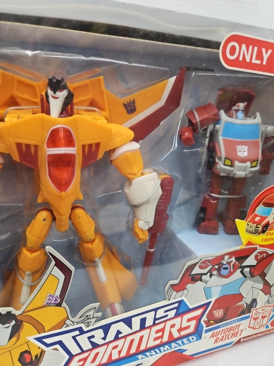 Hasbro Transformers Animated Play Set - Sunstorm vs. Autobot
