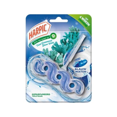 109,29 /kg- 6x Harpic Toilettenblock   Fresh Oceanmist & Blue Water   35 g