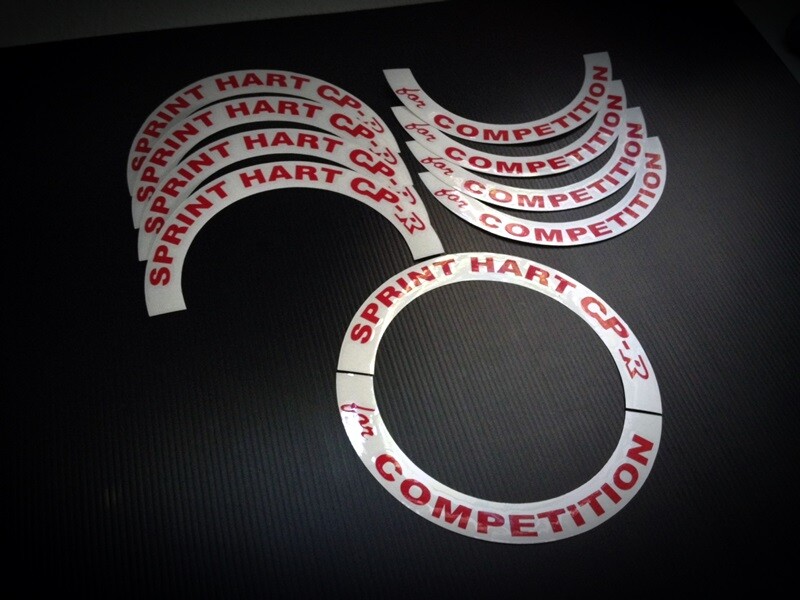 STICKER Sprint hart CP-R / Formula CP-R | eBay