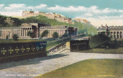 National Gallery Edinburgh Schottland unbenutzt F. Frankel Postkarte um 1914