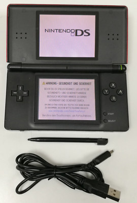 Nintendo DS Lite in crimson/red #1