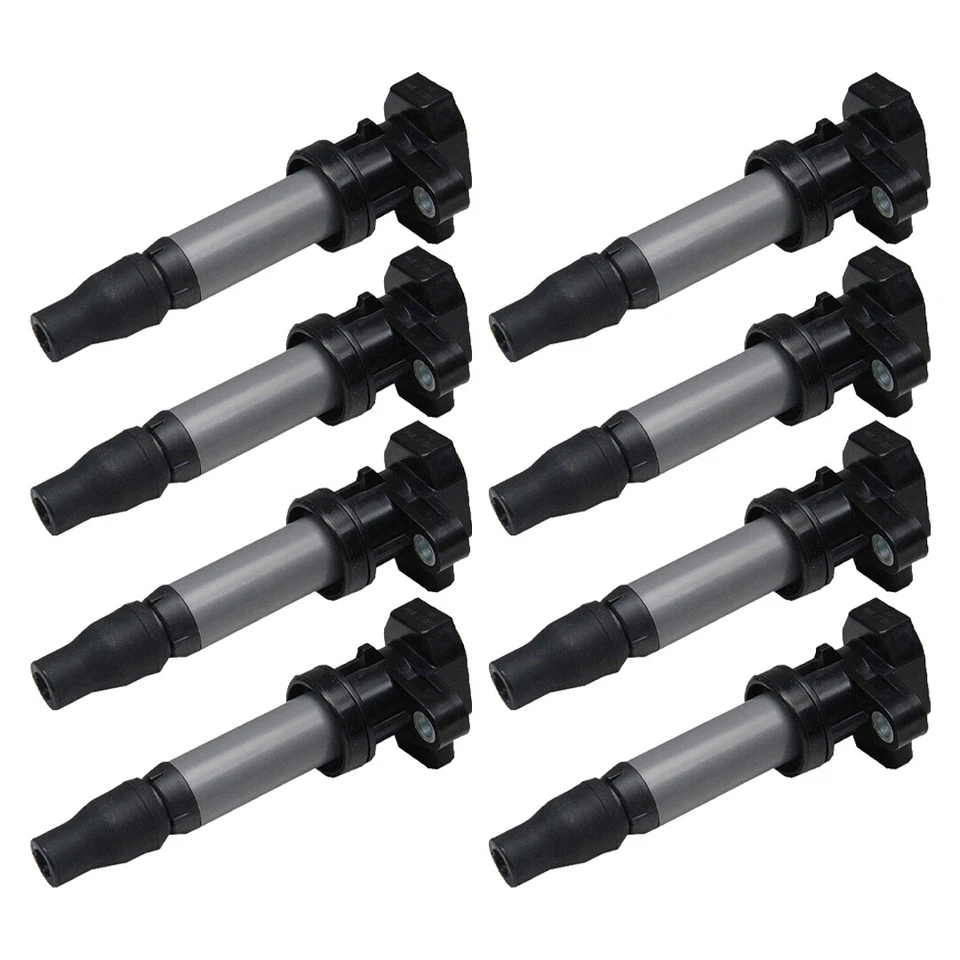 Bobina de encendido UF543 + bujías para Cadillac SRX DTS STS Buick Lucerne XLR Foto 4 de 4