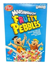 Post Marshmallow Fruity Pebbles Sweetened Rice Cereal 11 oz