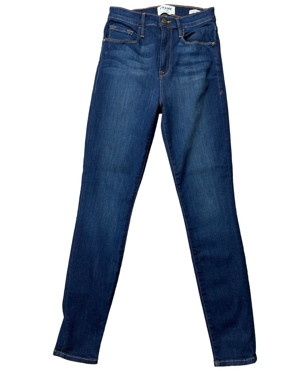 Frame Ali High-Rise Cigarette Jeans