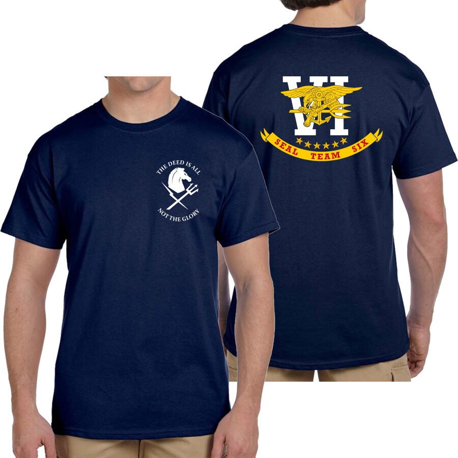 US Navy Special Force NSWDG SEAL Team Six DEVGRU Black Squadron T