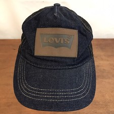 Levis Blue Denim Kids Youth Snapback Baseball Hat Cap CH35