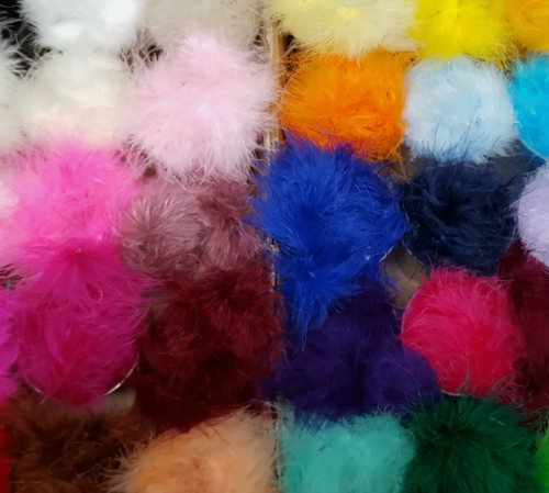 Fluffy Feather Trim Gorgeous Marabou Swansdown String 1mtr Length Sewing /Crafts - Picture 18 of 47