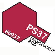 Spray paint for polycarbonate 100 ml. Translucent Red Ps37 TAMIYA