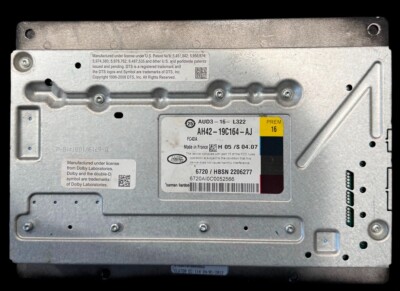 10-12 LR Range Rover L322 Stereo Audio Amplifier Amp OEM
